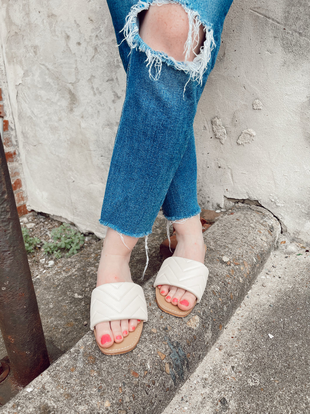 Courtney Beige Sandals