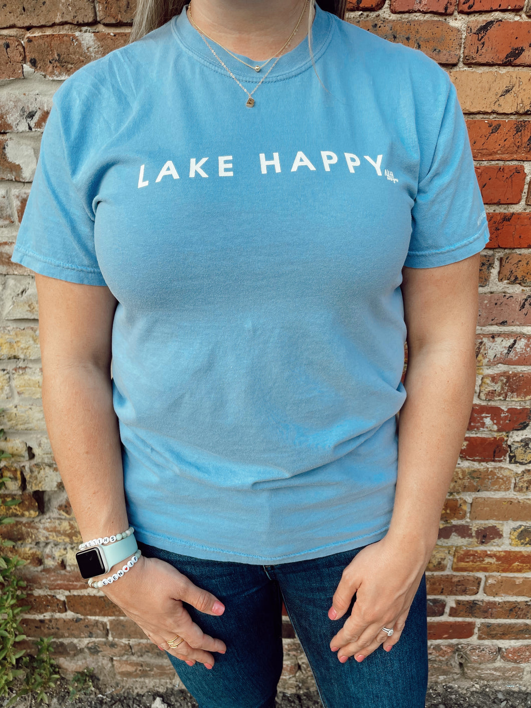Lake Happy Comfort Colors Short Sleeve T-Shirt